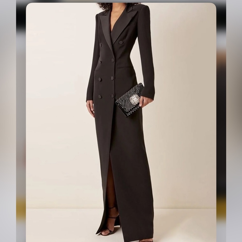 STYLEWE Lapel Collar Urban Dress in black